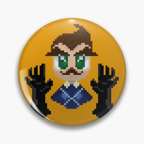 Item preview, Hello Neighbor - Close-Up Theodore Pixel designed and sold by pixquena.