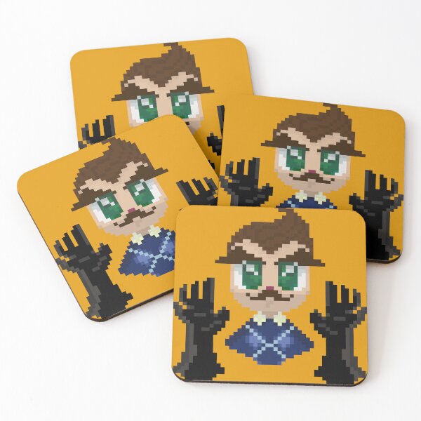Item preview, Hello Neighbor - Close-Up Theodore Pixel designed and sold by pixquena.