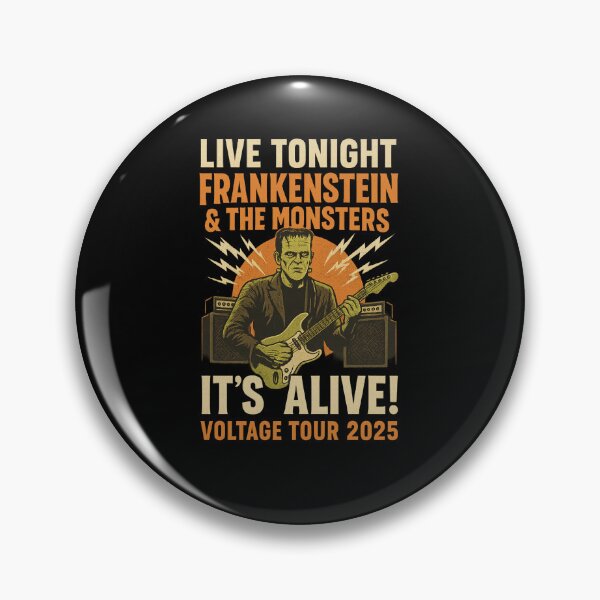 Item preview, LIVE TONIGHT – Frankenstein & The Monsters / Voltage Tour 2025 designed and sold by peaknerd.