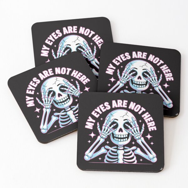 Item preview, Funny Skeleton -My Eyes Are Not Here designed and sold by VIRAL-PRINTS.