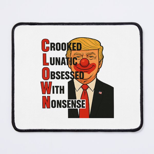 Item preview, Anti Trump - Crooked Lunatic Obsessed With Nonsense designed and sold by cozygamerstore.