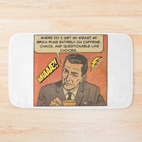 Item preview, Caffeine, Chaos, And Questionable Life Choices! - Office Humor designed and sold by SSustainable.