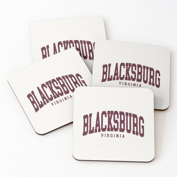 Item preview, Blacksburg VA - College Font Curved Classic Typography designed and sold by chosenhomes.