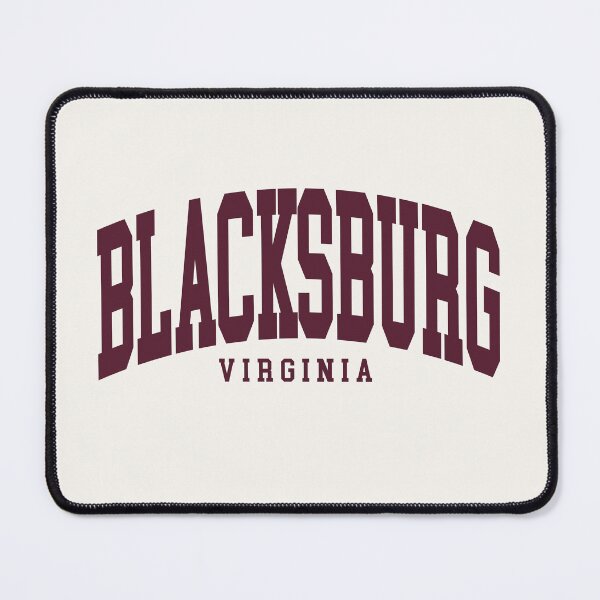 Item preview, Blacksburg VA - College Font Curved Classic Typography designed and sold by chosenhomes.