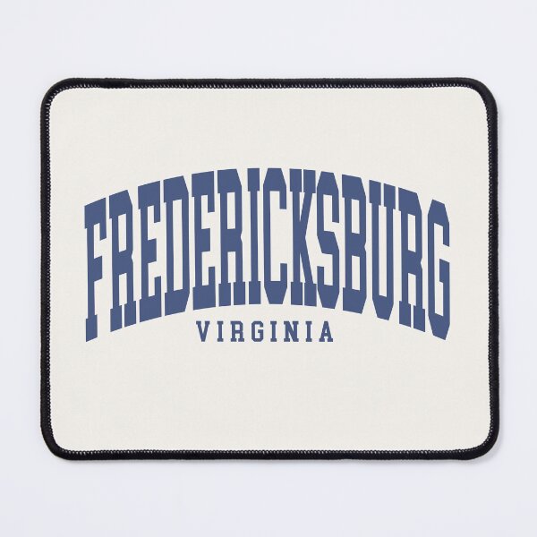 Item preview, Fredericksburg VA - College Font Curved Classic Typography designed and sold by chosenhomes.