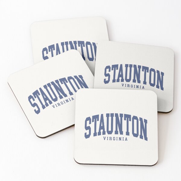 Item preview, Staunton VA - College Font Curved Classic Typography designed and sold by chosenhomes.