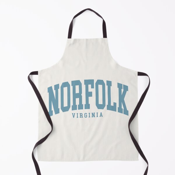 Item preview, Norfolk VA - College Font Curved Classic Typography designed and sold by chosenhomes.