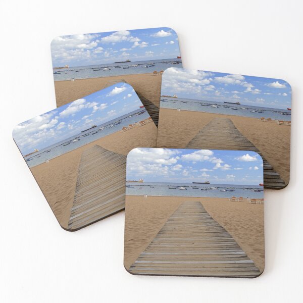 Item preview, Wooden Path to Las Teresitas Beach in Tenerife, Canary Islands designed and sold by Clauzierra.