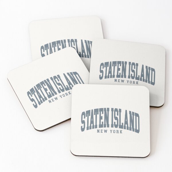 Item preview, Staten Island NY - College Font Curved Classic Typography designed and sold by chosenhomes.