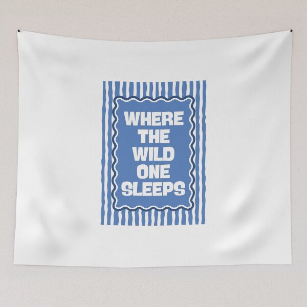 Item preview, Where the Wild One Sleeps designed and sold by Dondonmart.