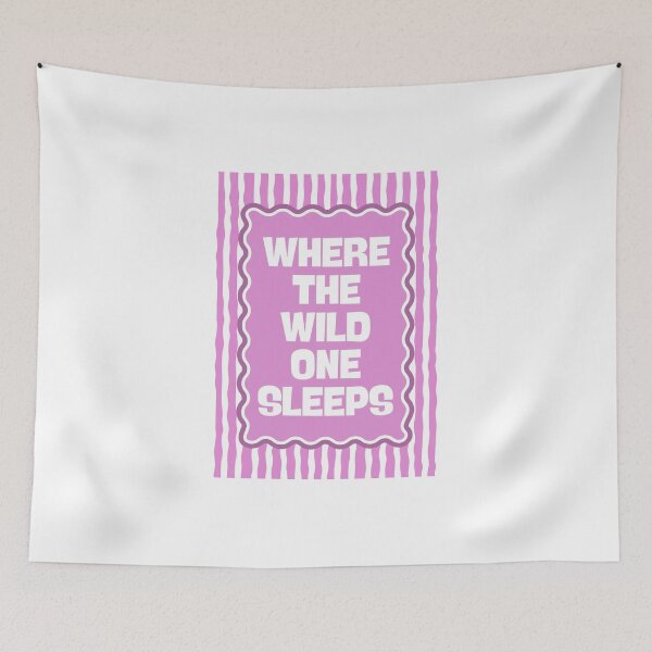 Item preview, Where the Wild One Sleeps designed and sold by Dondonmart.