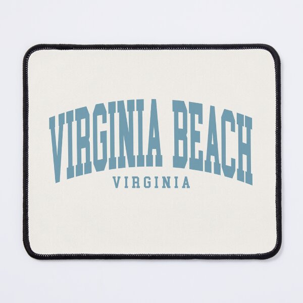 Item preview, Virginia Beach VA - College Font Curved Classic Typography designed and sold by chosenhomes.