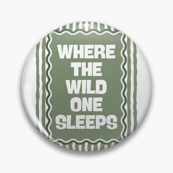 Item preview, Where the Wild One Sleeps designed and sold by Dondonmart.