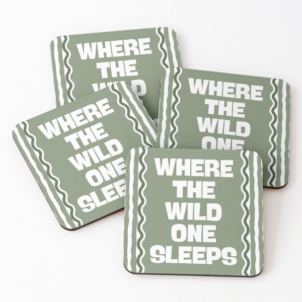 Item preview, Where the Wild One Sleeps designed and sold by Dondonmart.