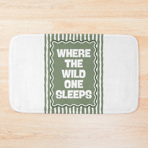 Item preview, Where the Wild One Sleeps designed and sold by Dondonmart.