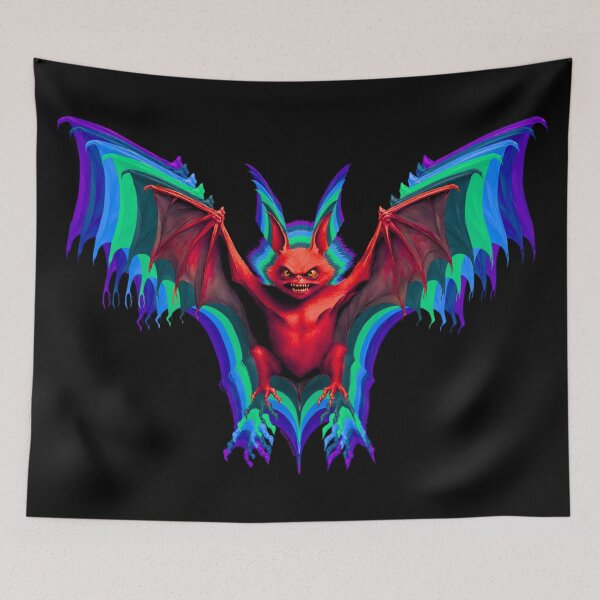 Item preview, Psychedelic Bat designed and sold by theflandonian.