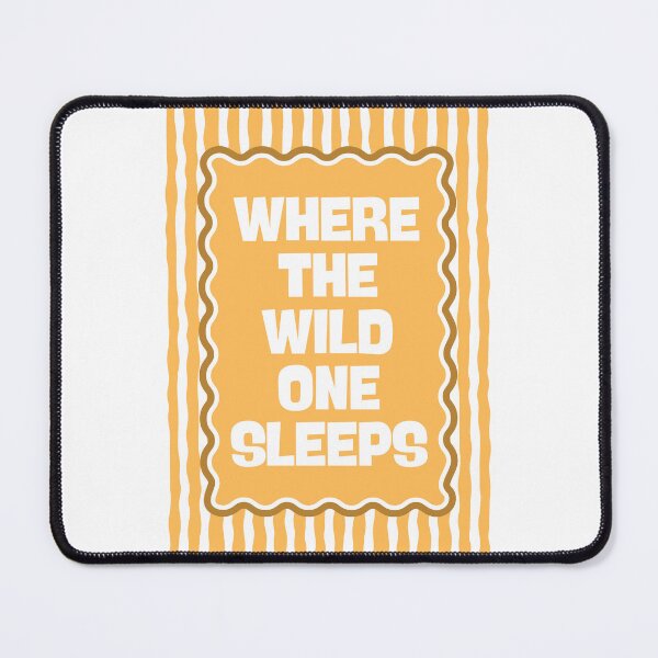 Item preview, Where the Wild One Sleeps designed and sold by Dondonmart.