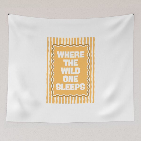Item preview, Where the Wild One Sleeps designed and sold by Dondonmart.