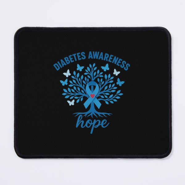 Item preview, Diabetes Awareness – Hope Tree | Blue Ribbon & Butterfly Design for Support & Strength designed and sold by DailyDrivesct.