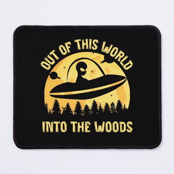 Item preview, Alien UFO - Out of this world, into the woods designed and sold by SunsetReverie.