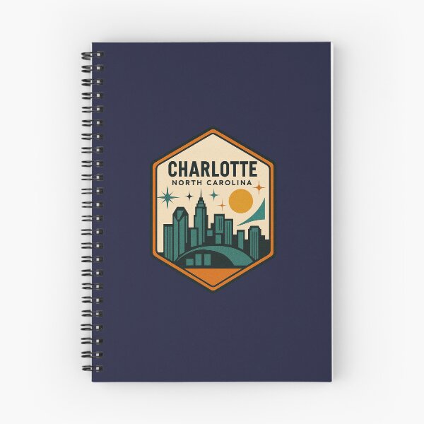 Item preview, Charlotte North Carolina  designed and sold by Broken Antler Designs .