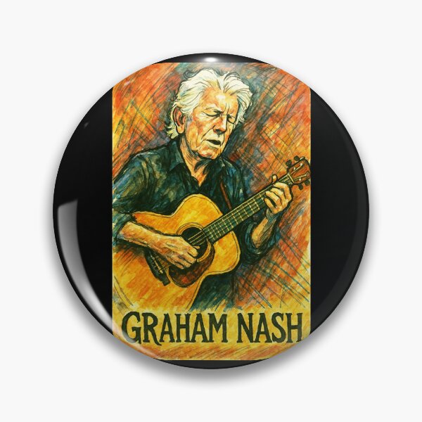Item preview, Graham Nash Folk Rock Legend designed and sold by Sarcastic designs.
