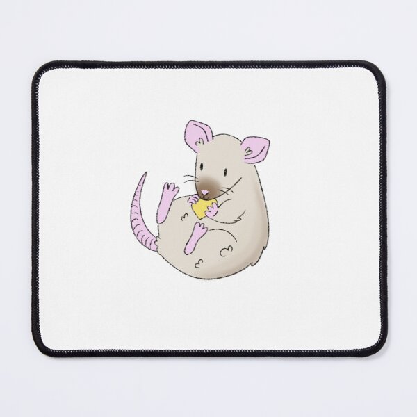 Item preview, Siamese Rat Eating Pineapple Kawaii Illustration designed and sold by casserolepets.