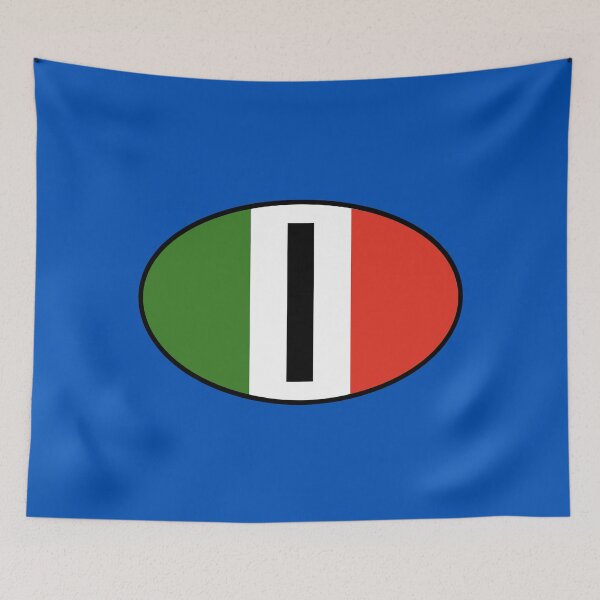 Item preview, Italian Country Code - Badge - Italia designed and sold by Racing Stripes Only.