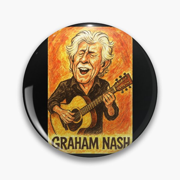 Item preview, Graham Nash Folk Rock Legend designed and sold by Sarcastic designs.