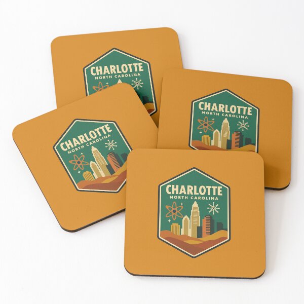 Item preview, Charlotte North Carolina  designed and sold by Broken Antler Designs .