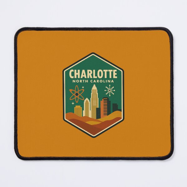 Item preview, Charlotte North Carolina  designed and sold by Broken Antler Designs .
