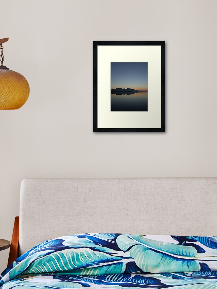 Thumbnail 1 of 7, Framed Art Print, Clew Bay stillness designed and sold by damien28.