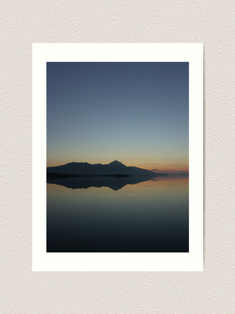 Thumbnail 2 of 3, Art Print, Clew Bay stillness designed and sold by damien28.