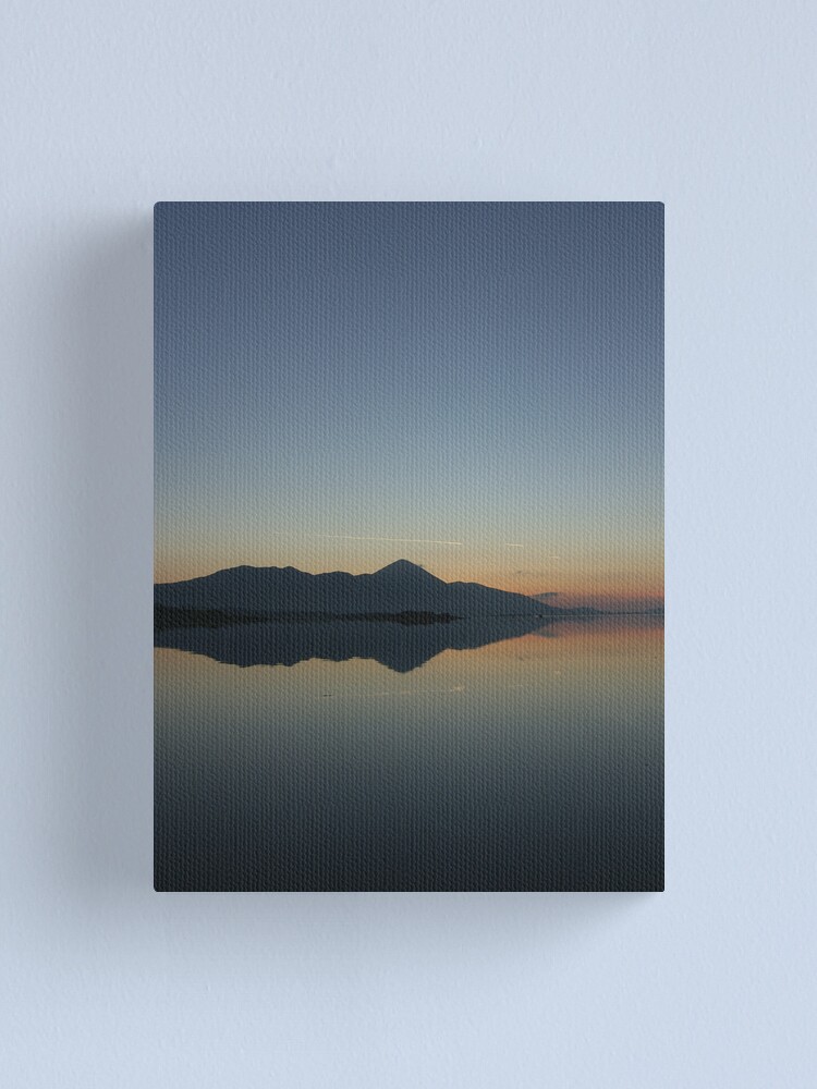 Thumbnail 2 of 3, Canvas Print, Clew Bay stillness designed and sold by damien28.