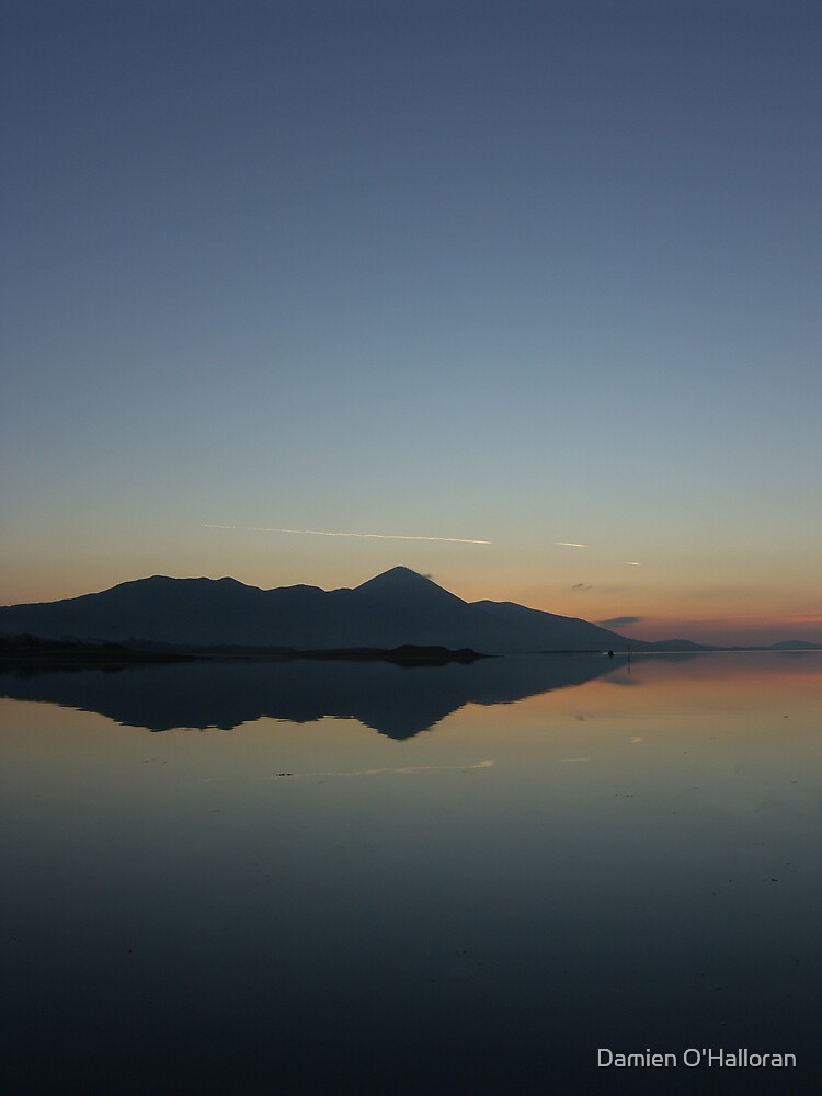 Thumbnail 3 of 3, Canvas Print, Clew Bay stillness designed and sold by damien28.