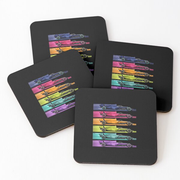 Item preview, The Velocity Grid: Open-Wheel Racing Car Lineup - Modern Motorsport Art designed and sold by nhstaruna.