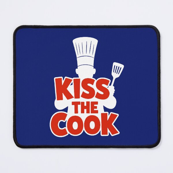 Item preview,  Kiss The Cook. Funny Cooking Quote. Gift For Dad designed and sold by DesignHouse07.