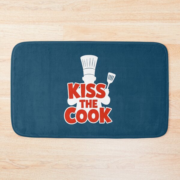 Item preview,  Kiss The Cook. Funny Cooking Quote. Gift For Dad designed and sold by DesignHouse07.