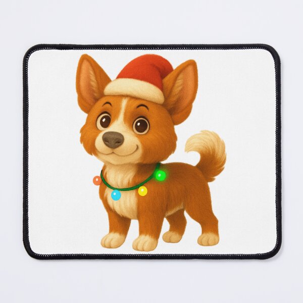Item preview, Christmas Basenji Mix Dog designed and sold by Sillytoe.