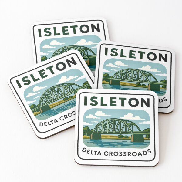 Item preview, Isleton Bridge -- Delta Crossroads, California designed and sold by Myra365Art.