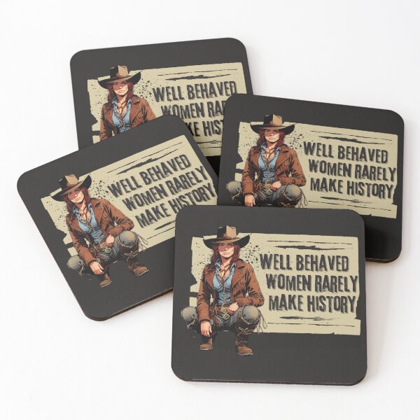 Item preview, Bad Ass Girl Well Behaved Women Rarely History designed and sold by TackyTime.