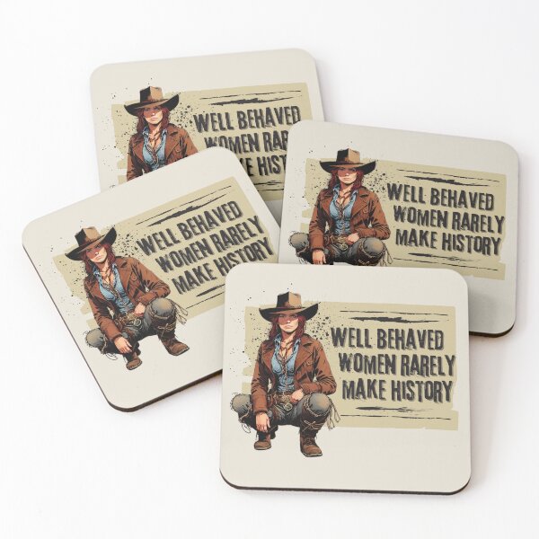 Item preview, Bad Ass Woman Well Behaved Women Rarely History designed and sold by TackyTime.