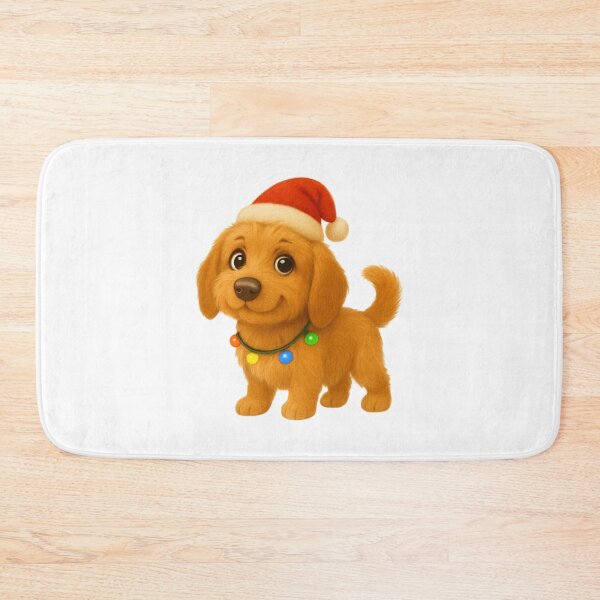 Item preview, Christmas Basset Fauve de Bretagne Dog designed and sold by Sillytoe.