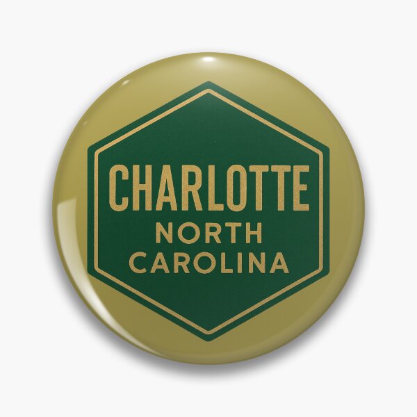Item preview, Charlotte North Carolina  designed and sold by Broken Antler Designs .