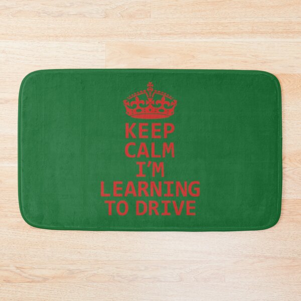 Item preview, Keep Calm I'm Learning to drive. New Driver. Learning Driver designed and sold by DesignHouse07.