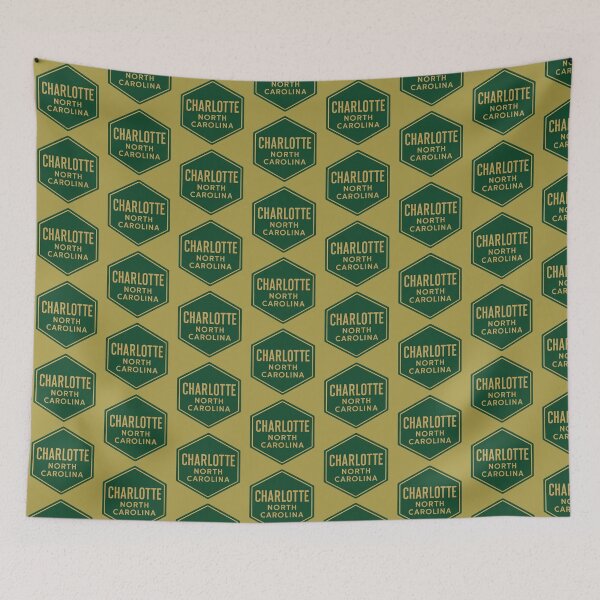 Item preview, Charlotte North Carolina  designed and sold by Broken Antler Designs .
