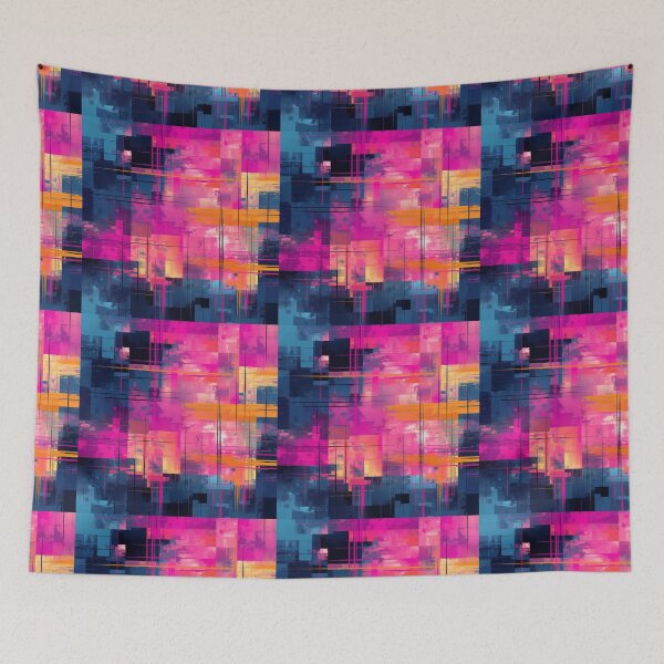 Item preview, patchwork city designed and sold by JeniSeny.