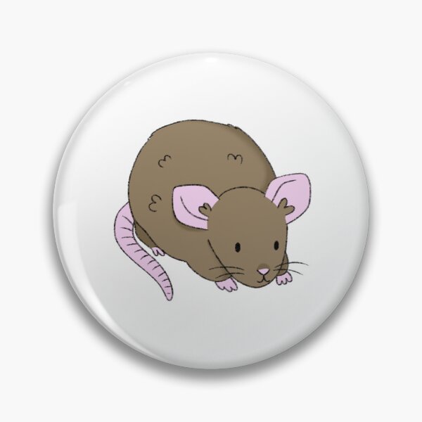Item preview, Brown Rat Kawaii Illustration designed and sold by casserolepets.
