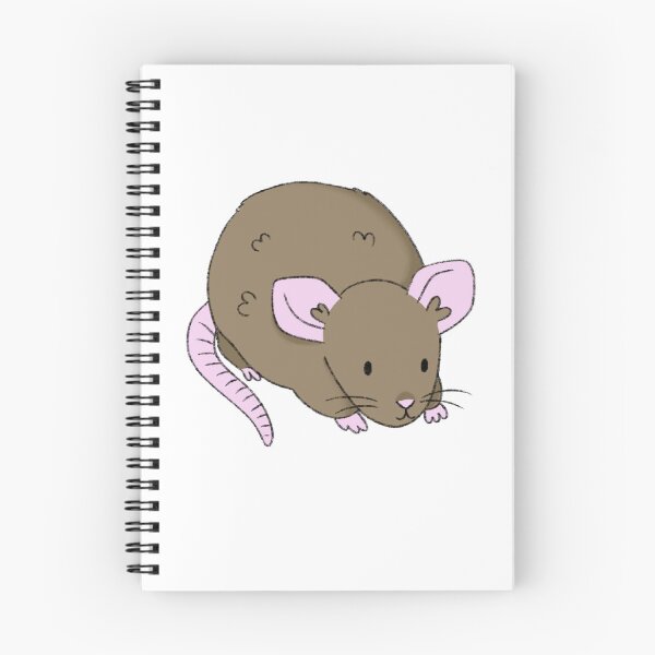 Item preview, Brown Rat Kawaii Illustration designed and sold by casserolepets.