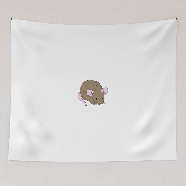 Item preview, Brown Rat Kawaii Illustration designed and sold by casserolepets.